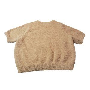 Hazel Moon fuzzy sweater‎ size Large tan soft girl